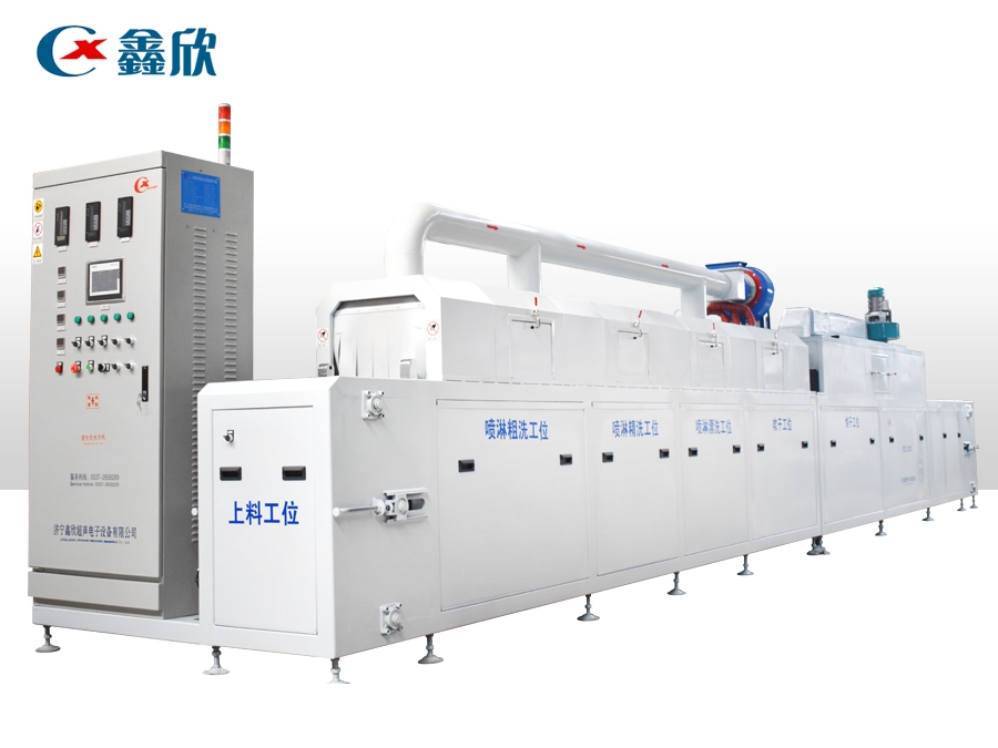 汽車進排氣系統(tǒng)清洗烘干線
