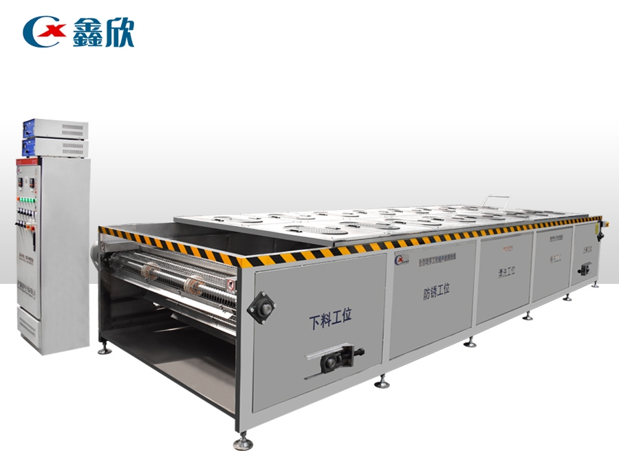 鋼管清洗烘干線