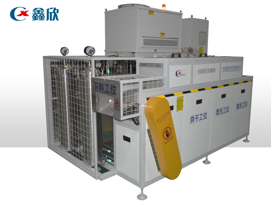 內齒殼體通過式噴淋清洗線