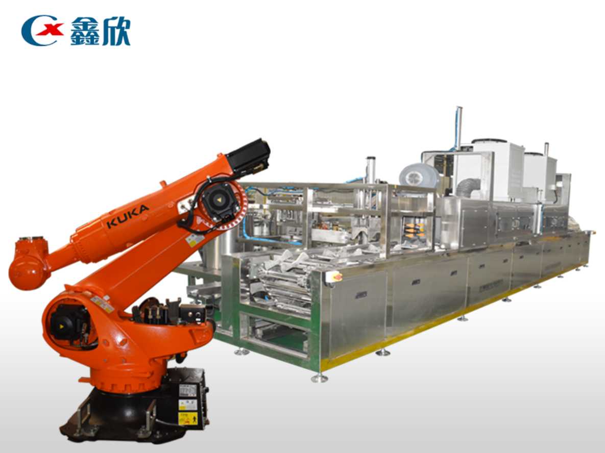 支重輪通過(guò)式噴淋清洗烘干線