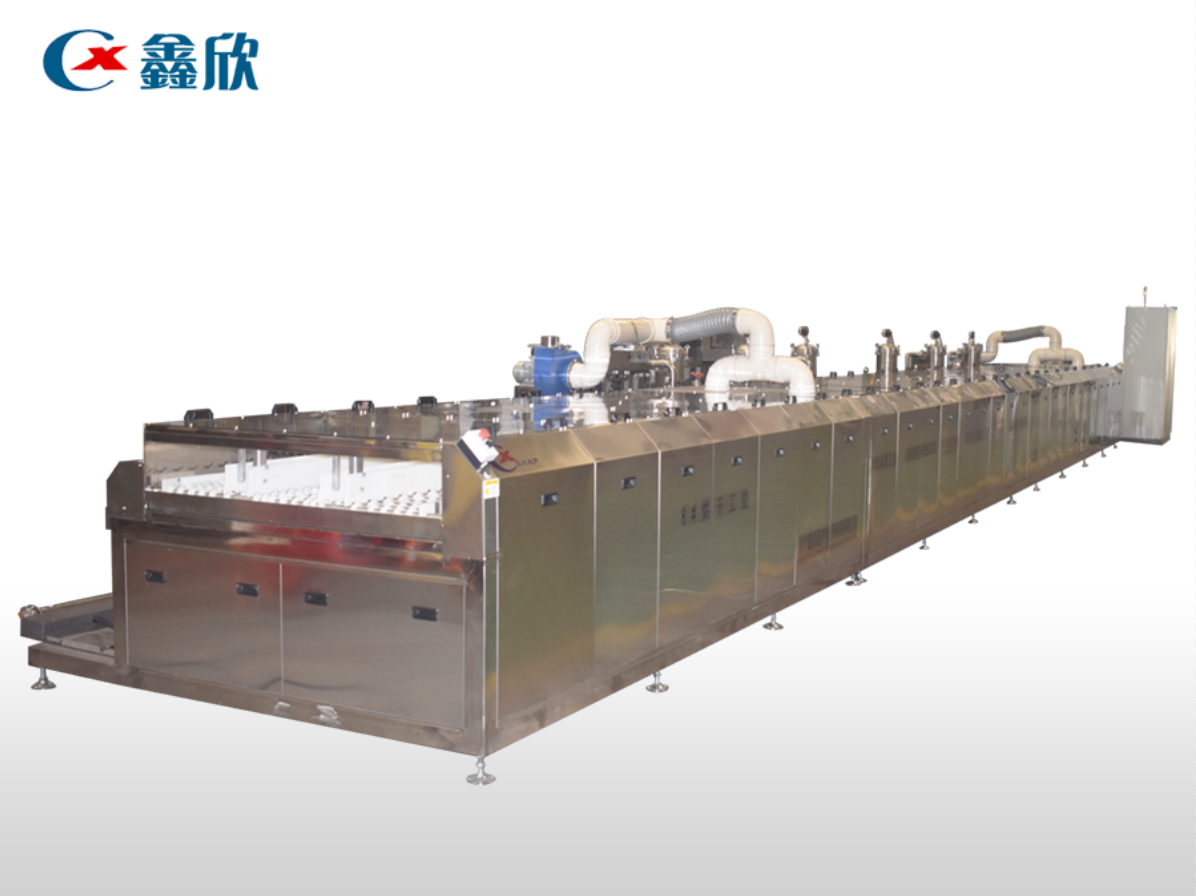  通過式玻璃清洗烘干線 