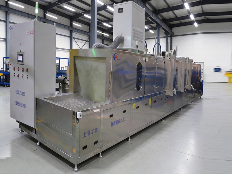 全自動(dòng)通過(guò)式高壓清洗烘干線-(1)